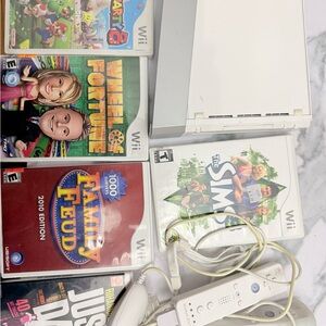 Nintendo Wii Console with Games - White